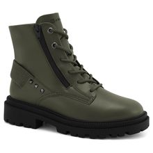 Bota Coturno Feminino Verde Musgo Ramarim 2462104-0001