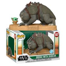 Funko Pop Star Wars The Book Of Boba Fett 587 Grogu w/ Rancor
