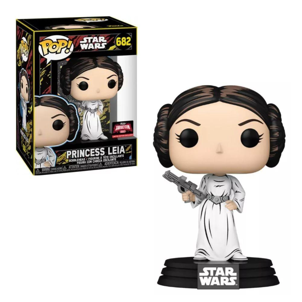 Funko Pop Star Wars 682 Princess Leia Retro Exclusive - Shop Coopera