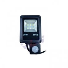 Refletor De Led 20w Com Sensor Branco Frio Bivolt