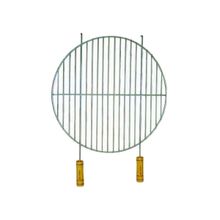 Grelha Redonda Galvanizada P/ Churrasqueira 45cm Diâmetro