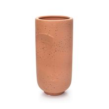 Cachepot Decorativo em Cerâmica Terracota 28x13 cm - D&#039Rossi