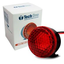 Sirene Automotiva De Ré 12v De Led Alarme 6 Toques