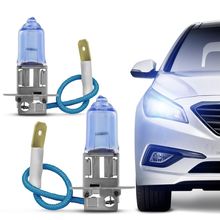 Lâmpada H3 55w 12v Super Branca Velox 8500k Par