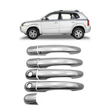 Aplique Cromado Maçaneta Hyundai Tucson 2004 à 2015 4 Portas