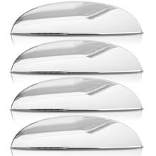 Aplique Cromado Maçaneta Fiat Palio Siena G1 G2 1996 à 2006 4 Portas