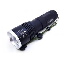 Lanterna Holofote Tática Led P70 Super Forte Com Zoom Ajustável - BM8504