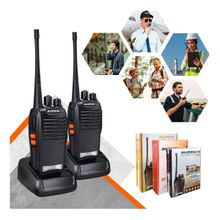 Kit 2 Radios Comunicadores Walk Talk Baofeng BF-777s