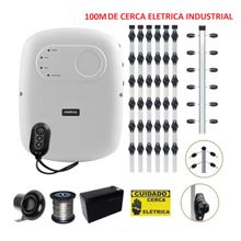 Kit Cerca Elétrica Intelbras Industrial 100 Metros Big Haste