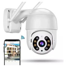 Kit 2 Camera De Segurança Ip Speed Dome A Prova D Agua Ip66