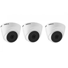 kit 4 Camera Dome Intelbras Hdcvi Vhl 1120 D 3,6mm Ir 20m
