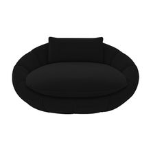 Poltrona Caminha para PET Afrodite Veludo Preto - Gran Belo