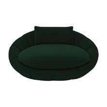 Poltrona Caminha para PET Afrodite Veludo Verde - Gran Belo