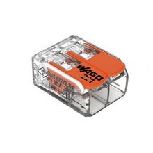 Conector Emenda Wago 2P 32A 221-412 c/100pcs