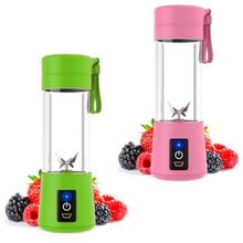 Kit 2 Mini Liquidificador Portátil Juicer Cup 6 Lâminas Usb