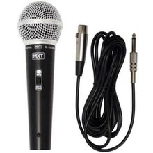 Microfone com Fio Dinâmico Profissional Performance Sound - Preto