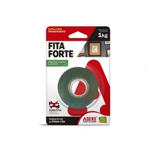 Fita Dupla Face Forte Adere Transp 24Mmx2M Blister