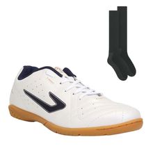Kit Chuteira Futsal Topper Boleiro V + Meião
