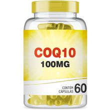 Coenzima Q10 Ubiquinona 100mg com 60 cápsulas