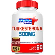 Turkesterona 500mg Com 60 Cápsulas Extra Formulas
