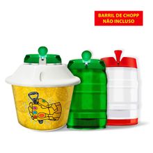 Chopeira Portátil Á Gelo Para Barril 5L - Manopla