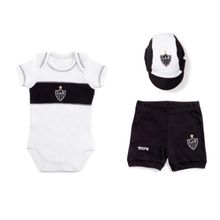 Conjunto Curto Atlético MG Body com Boné Revedor