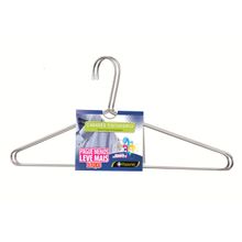 Cabide Tintureiro Cromado Organização Roupa Armario - Kit com 2 unidades