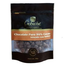 Gotas Chocolate 54% Cacau Gobeche - Adoçado com Maltitol - 90g