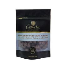 Gotas Chocolate 50% Cacau Gobeche Sem Açúcar e Sem Adoçante - 90g