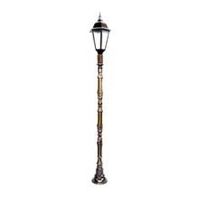 Poste Colonial de Jardim Blumenau de Alumínio Fundido 246cm