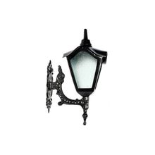 Luminária Colonial Romana Menor com Braço em Alumínio 47cm