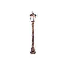 Poste Chinês para  Jardim de Alumínio 01 Luminária 1,27m