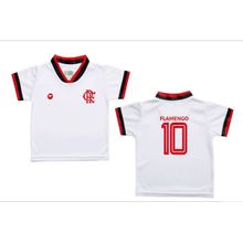 Camiseta Bebê Flamengo Branca - Torcida Baby