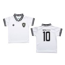 Camiseta Bebê Botafogo Branca Oficial - Torcida Baby
