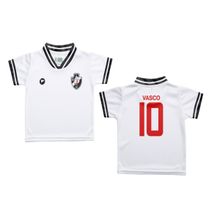 Camiseta Bebê Vasco Branca Oficial - Torcida Baby