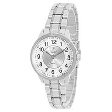 Relógio Tuguir Feminino Ref:3113a Tgi37046 Aço Social Prateado