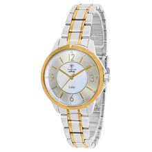 Relógio Tuguir Feminino Ref:3114a Tgi37050 Aço Casual Bicolor