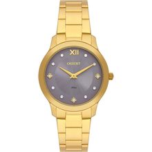 Relógio Orient Feminino Ref:Fgss0225 L3kx Casual Dourado