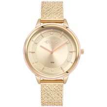 Relógio Euro Feminino Ref:Eu2035yvk/4j Fashion Mesh Dourado