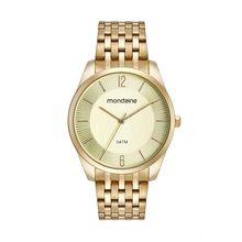 Relogio Mondaine Feminino Ref:32579lpmvde1 Casual Dourado