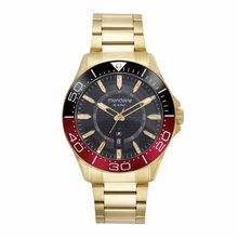 Relogio Mondaine Masculino Ref:32618gpmvde1 Esportivo Dourado