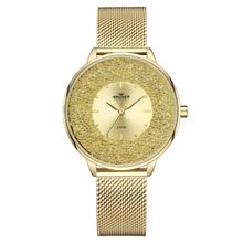 Relógio Backer Feminino Ref:14030145f Ch Fashion Dourado
