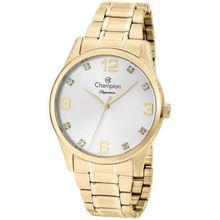 Relógio Champion Feminino Ref:Cn25663h Casual Dourado