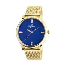 Relógio Champion Feminino Ref:Cn24388a Casual Dourado