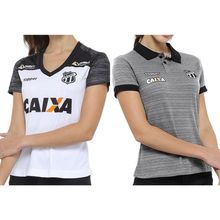 Kit 2 Camisas Topper Ceará 2018 Feminina