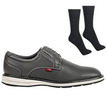 Kit Sapato Ferracini Kingston Masculino + Par de Meia