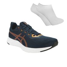Kit Tênis Asics Versablast 2 Masculino + Par de Meia
