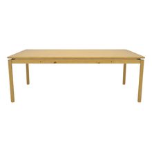 Mesa de Jantar de Madeira Taeda Zelda 220cm Natural/Oregon - Gran Belo