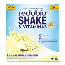 Redubío shake e vitaminas delicioso sabor de Baunilha Cimed 210g