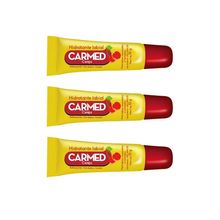 Kit com 3 Hidratante labial Diário Carmed sabor cereja Cimed 10g